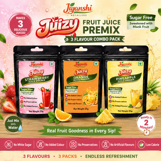 🍹 Try the Premium No added Sugar Juizy Sample Kit