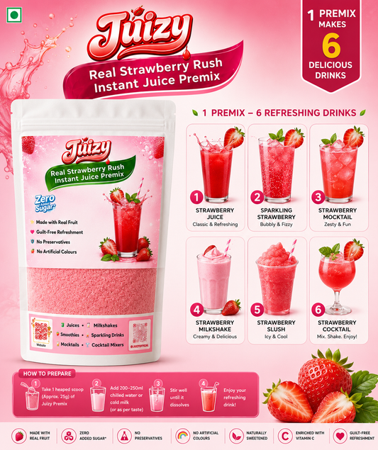 JUIZY STRAWBERRY SLUSH